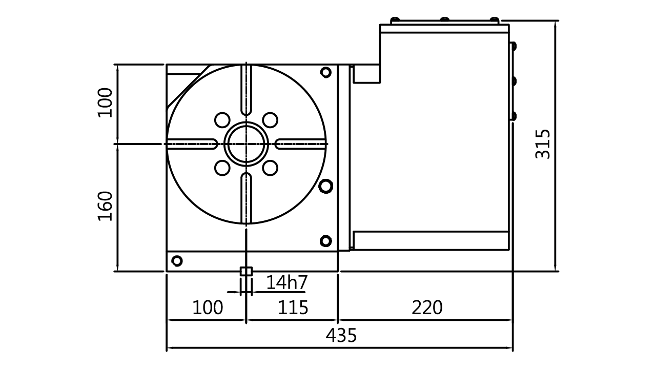 RDS200R サイズ図