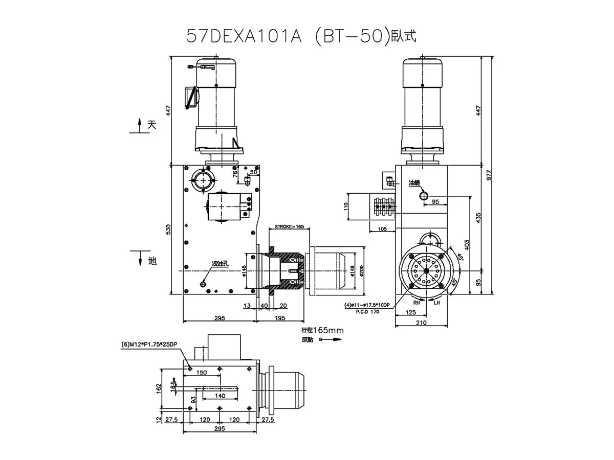 Outline Drawing - A507 - Wheel Sensor