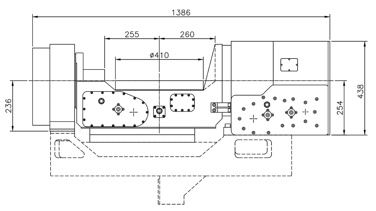 ACZM410 Planos de tamaño