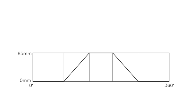 可依不同型式刀杆制作行程