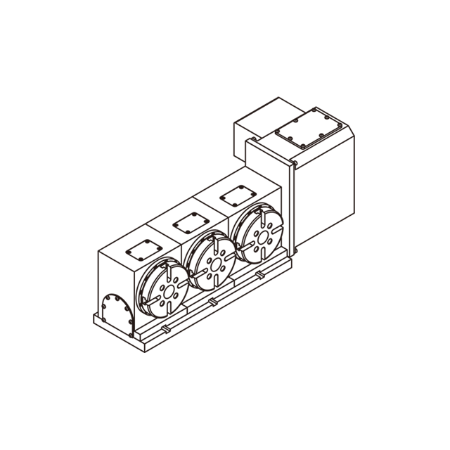 synchronized-4th-rotary-tables-multiple-workpieces-rd140t3